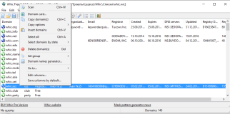 Whic 2.4 free. Domains list